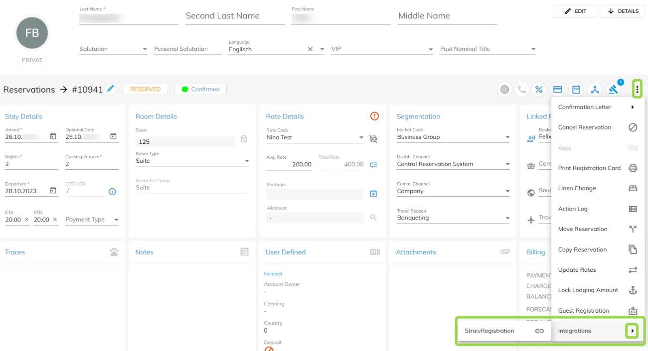 Reservations and workflows