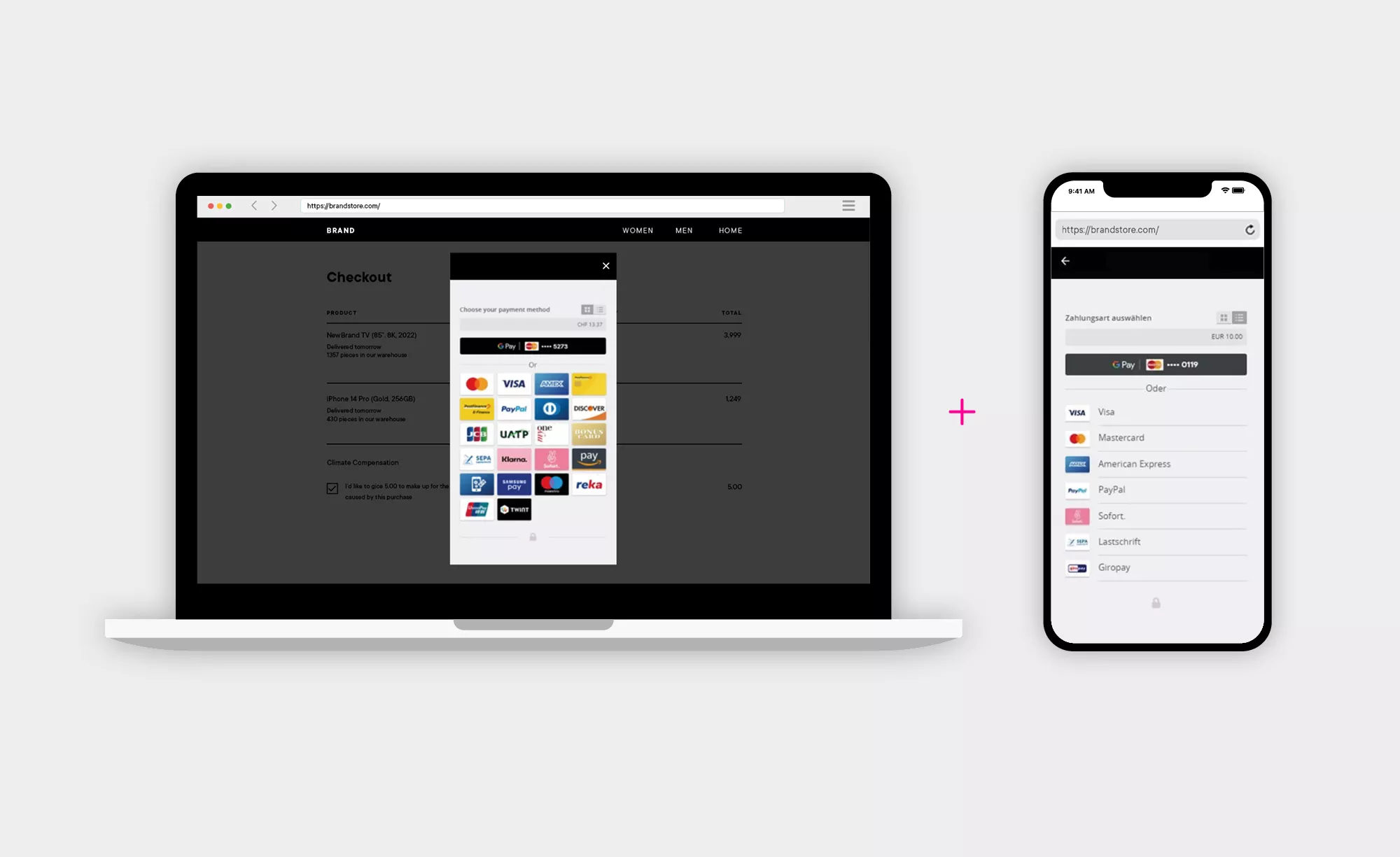 Checkout solutions