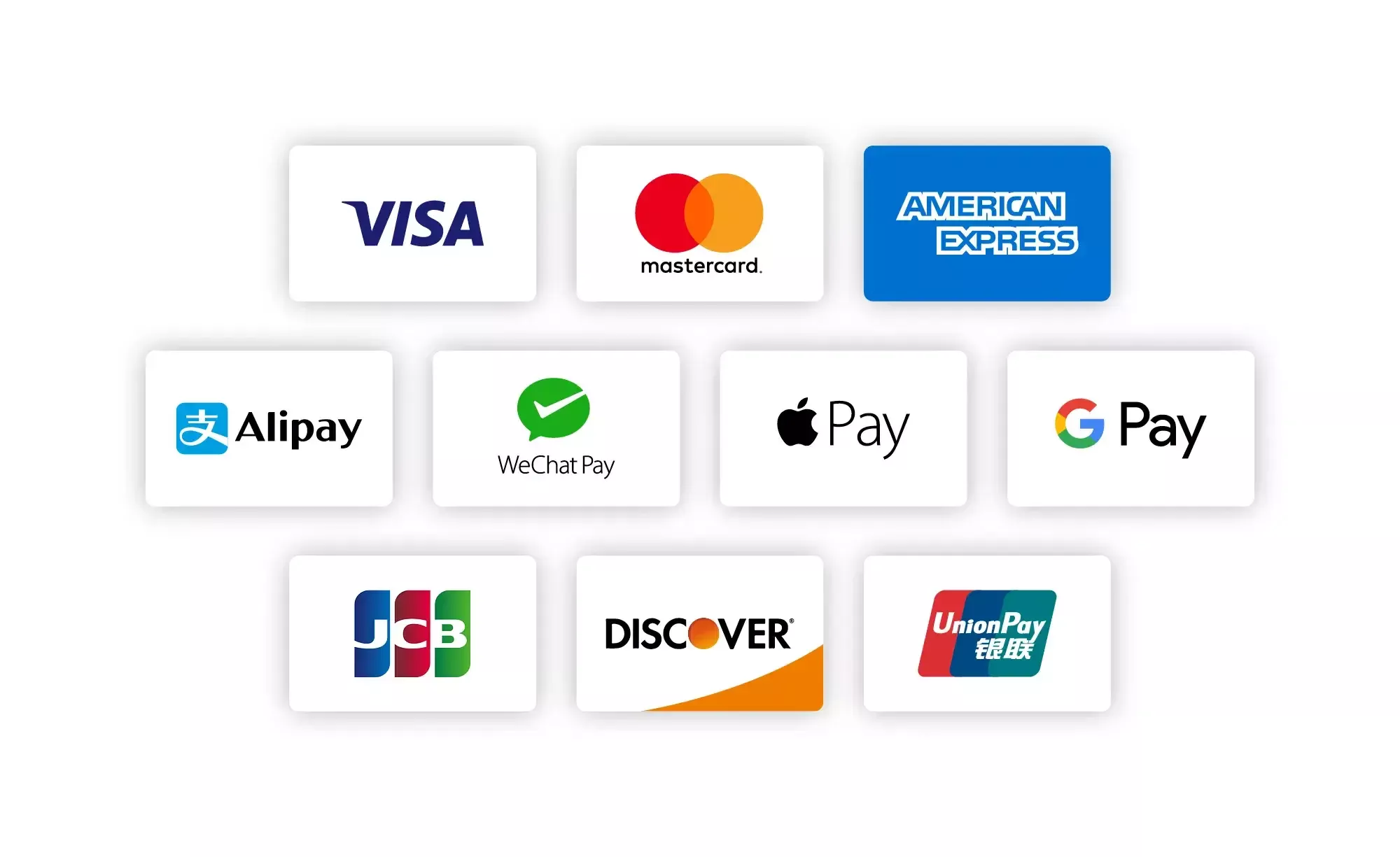 payment methods cards